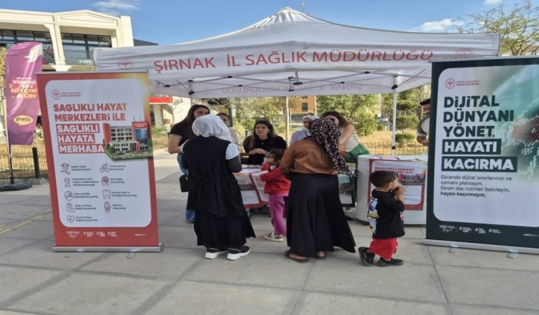 Şırnak’ta Sağlıklı Hayata Merhaba Etkinliği!