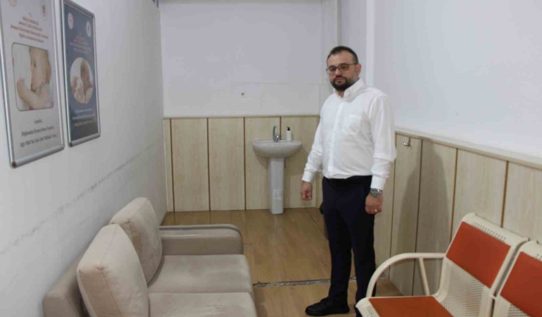 Başhekimden Anneye Teşekkür: Emzirme Odası Yenileniyor