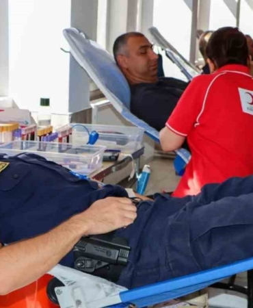 Sinop Jandarma’dan Kan Bağışıyla Umut Mesajı