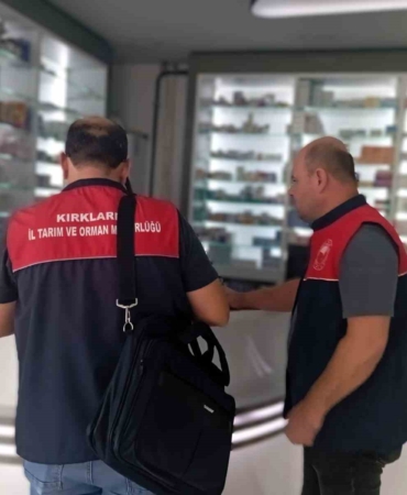 Kırklareli’nde Eczanelere Gıda Denetimi Yapıldı
