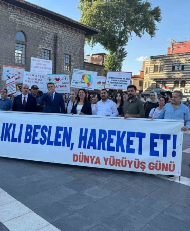 Diyarbakır’da Sağlıklı Yaşam İçin Yürüyüş Etkinliği