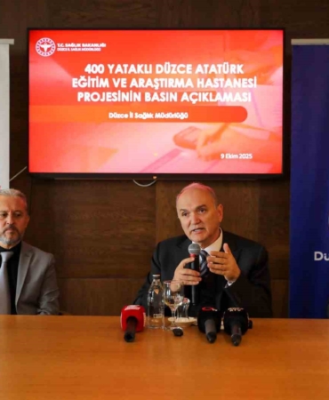 Düzce’de 400 Yataklı Hastane Projesi Başlıyor