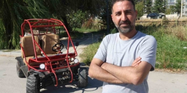 28 Günde Hurda ile Yapılan Araçla 370 km!