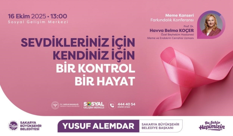 Meme Kanseri Farkındalık Konferansı 16 Ekim’de!