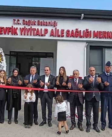 Aliağa’da Yeni Aile Sağlığı Merkezi Açıldı!