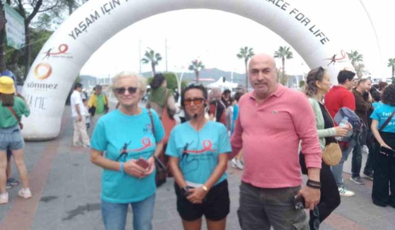 Fethiye’de Kanser Hastaları İçin Koşu Etkinliği
