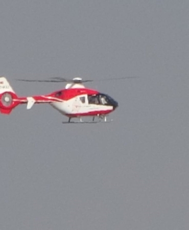 4 Günlük Bebek Helikopterle Gaziantep’e Nakledildi