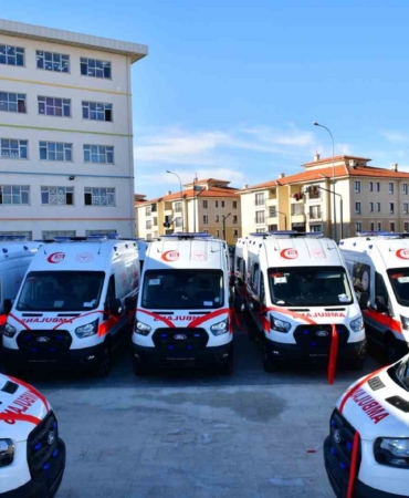 Gaziantep’e 16 Yeni Acil Yardım Ambulansı!