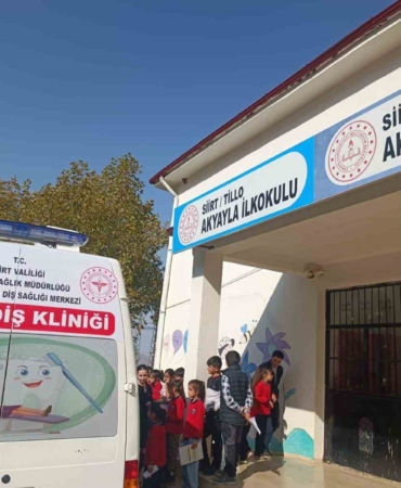 Siirt’te Mobil Diş Kliniği ile Sağlık Ulaşımı Artıyor