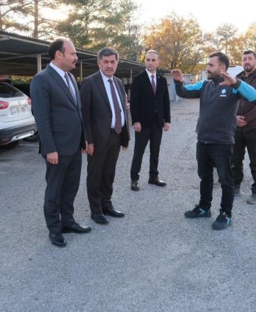 Başkan Aksun’dan UMKE’ye Destek Ziyareti