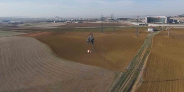 TEİAŞ’tan Kışa Hazırlık: Helikopterle Bakım