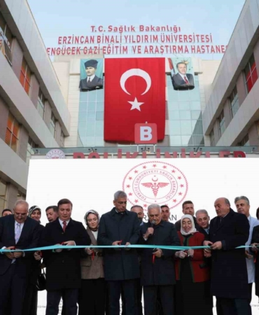 Erzincan’da 500 Yataklı Hastane Resmi Açılışını Yaptı