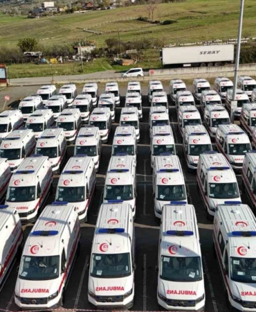 Samsun’a 100 Yeni Ambulans Müjdesi!