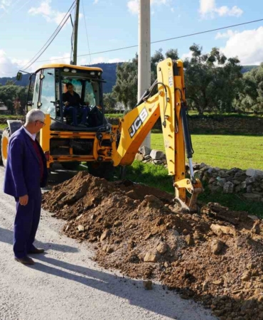 Bencik’te Eski Su Hattı Yenileniyor!