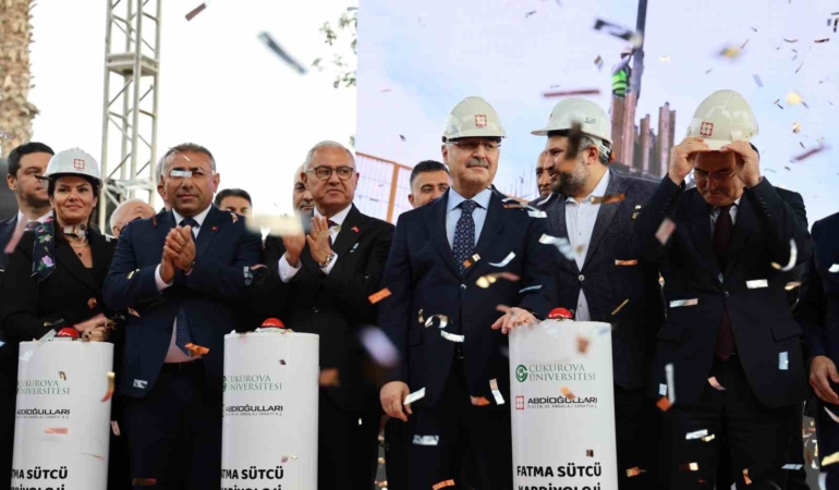 Adana’da Fatma Sütcü Kardiyoloji Merkezi Temel Atıldı