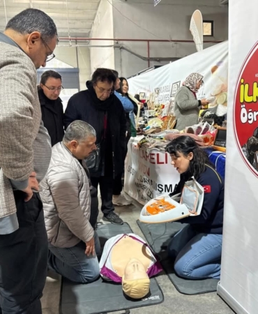 Kırklareli’nde Tarım Fuarında Sağlık Eğitimi!