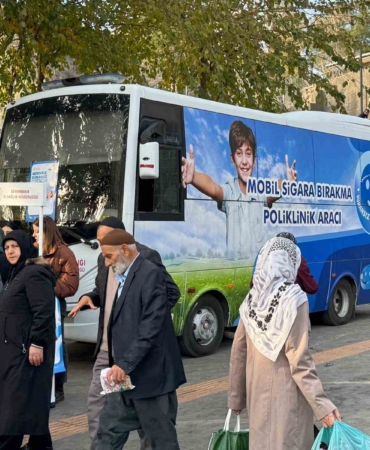 Diyarbakır’da Mobil Poliklinik ile Sigaraya Son!