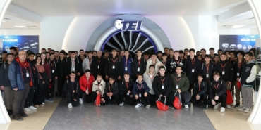 TEI, Öğrencilere Yerli Havacılık Motorlarını Tanıttı