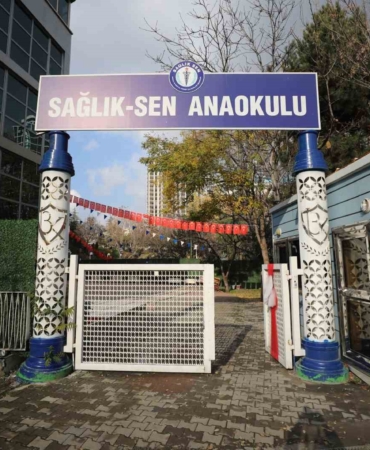 Sağlık-Sen’den Ankara’ya Yeni Anaokulu Açıldı!