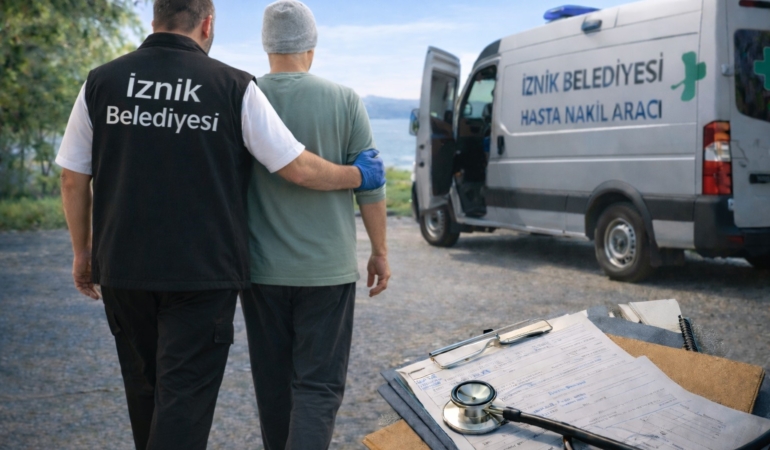 İznik’ten 5 Bin Hasta Nakil Hizmeti Desteği