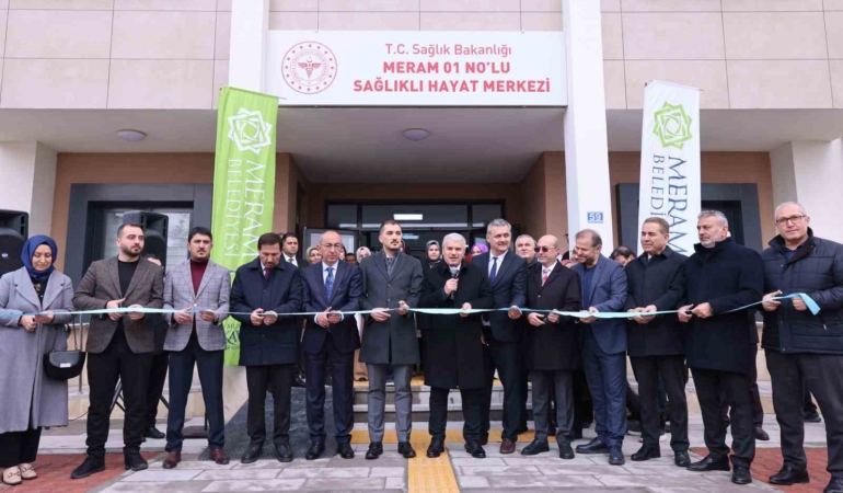 Meram’da Yeni Sağlık Merkezi Hizmete Açıldı!