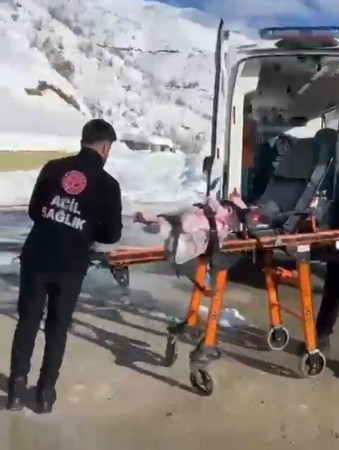 9 Aylık Bebek Yanık Tedavisi İçin Van’a Sevk Edildi