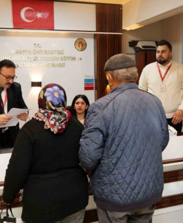 Amasya Hastanesi’nde 2025’te 1.1 Milyon Muayene!