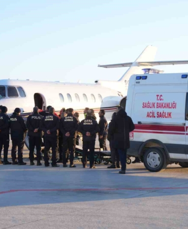 Muş’ta Hasta Uçak Ambulansla Ankara’ya Sevk Edildi