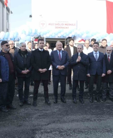 Demirkent’te Modern Aile Sağlığı Merkezi Açıldı