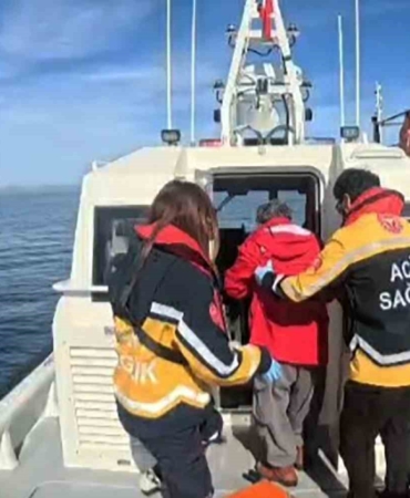 Bodrum’da Balıkçı Teknesinde Acil Tıbbi Tahliye!