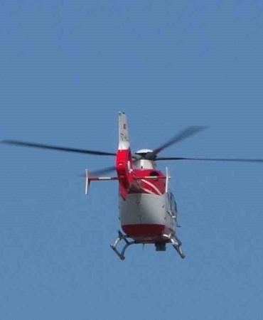 Ambulans Helikopterle Hayat Kurtarma Operasyonu!