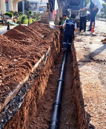 Bodrum’da Su Hattı Yenileme Çalışmaları Başladı