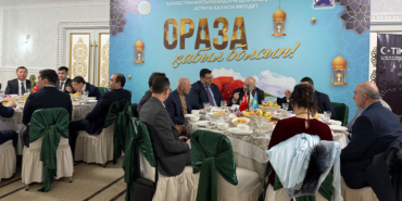 Kazakistan’da TİKA’dan Ramazan İftarı