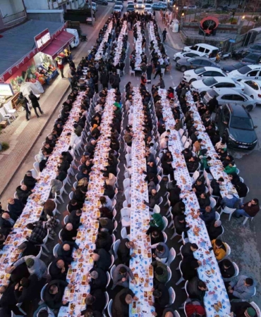 Tekneliküp’te 1500 Kişilik İftar Sofrası Kuruldu