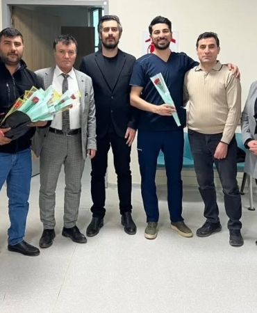 Bayburt’ta Tıp Bayramı’nda Sağlık Çalışanlarına Ziyaret