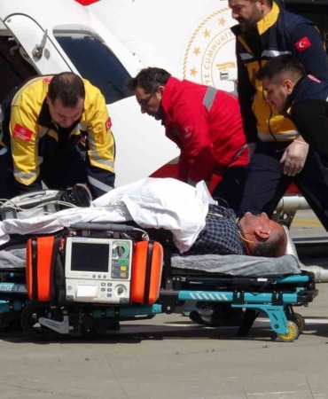 Ambulans Helikopterle Hayat Kurtarma Seferi!