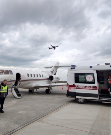 2 Günlük Bebek İçin Ambulans Uçak Havalandı!