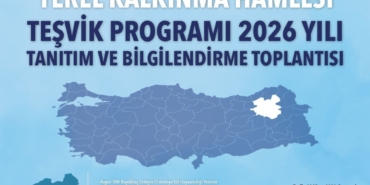 Yerel kalkınma hamlesi teşvik programı Erzurum’da tanıtılacak