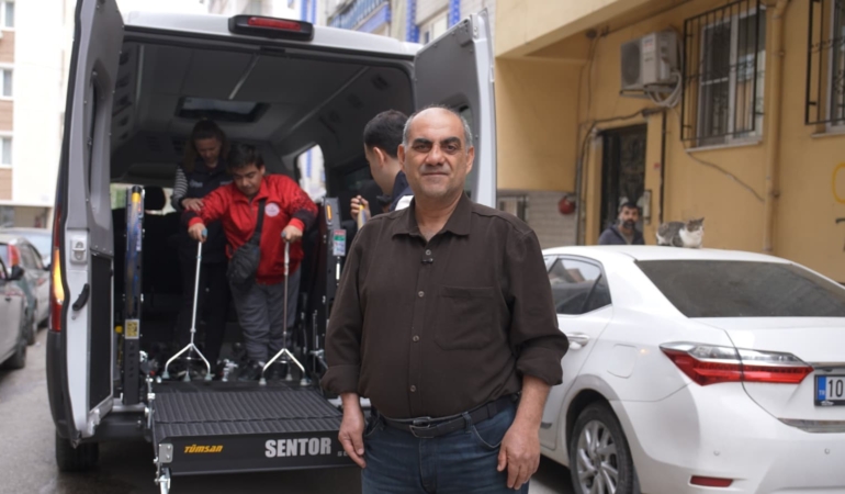 Manisa’dan Engellilere Ücretsiz Nakil Hizmeti!