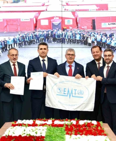 Bingöl UMKE’ye Dünya Sağlık Örgütü’nden Bayrak!