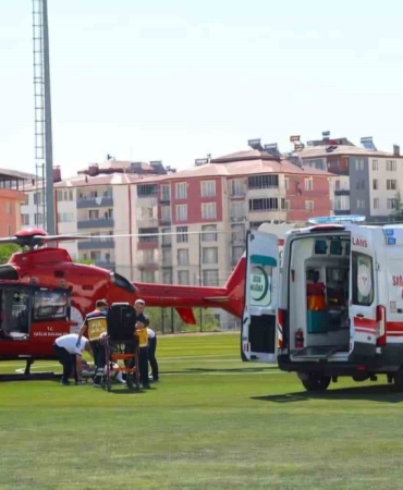 Hava Ambulansı ile Acil Kalp Krizi Müdahalesi!