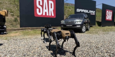 Türkiye’nin İlk Silahlı Robotu SARBOT Tanıtıldı!