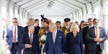 Kral III. Charles ve Camilla, 11 Eylül Anıtı’nda