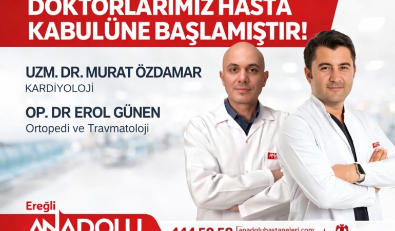 Ereğli Hastanesi, Yeni Uzmanlarla Hizmette