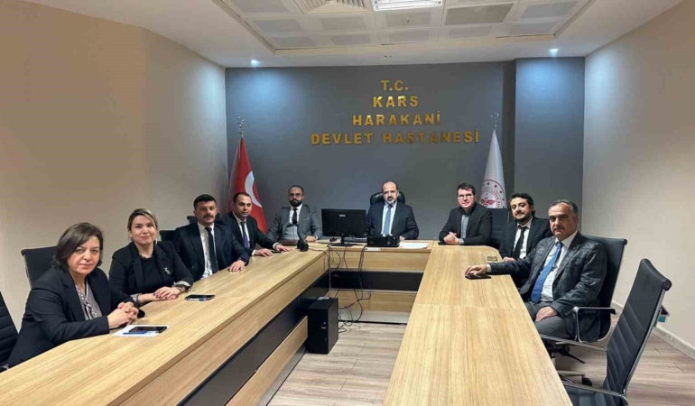 Kars’ta Sağlık Hizmetleri ve 2026 Hedefleri Görüşüldü