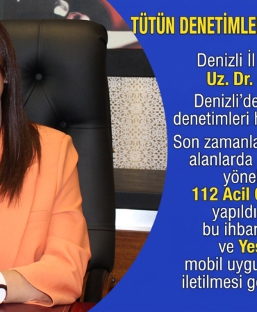 Denizli’de Sigara İhbarları İçin Yeni Yöntemler