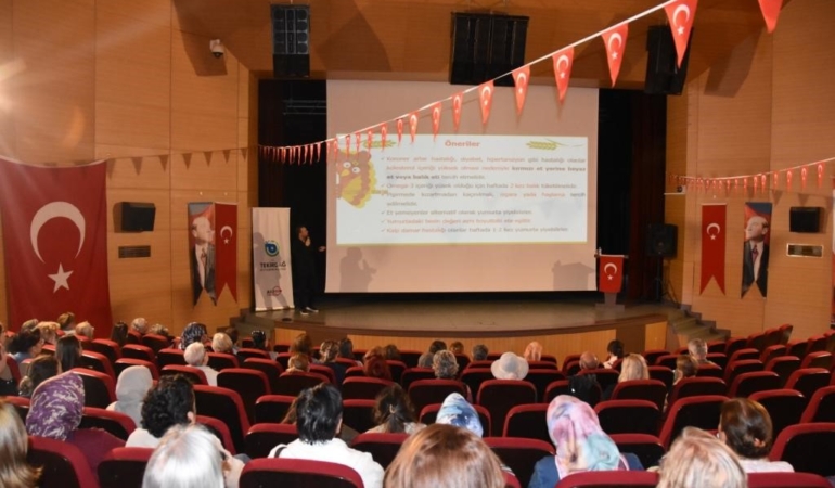 Muratlı’da Sağlıklı Beslenme Programı Yapıldı