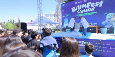 Samsun’da Bilim Festivali Coşkusu Sürüyor!