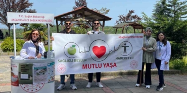 Akçakoca Bahar Şenlikleri’nde Sağlık Standına İlgi