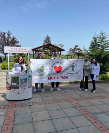 Akçakoca Bahar Şenlikleri’nde Sağlık Standına İlgi